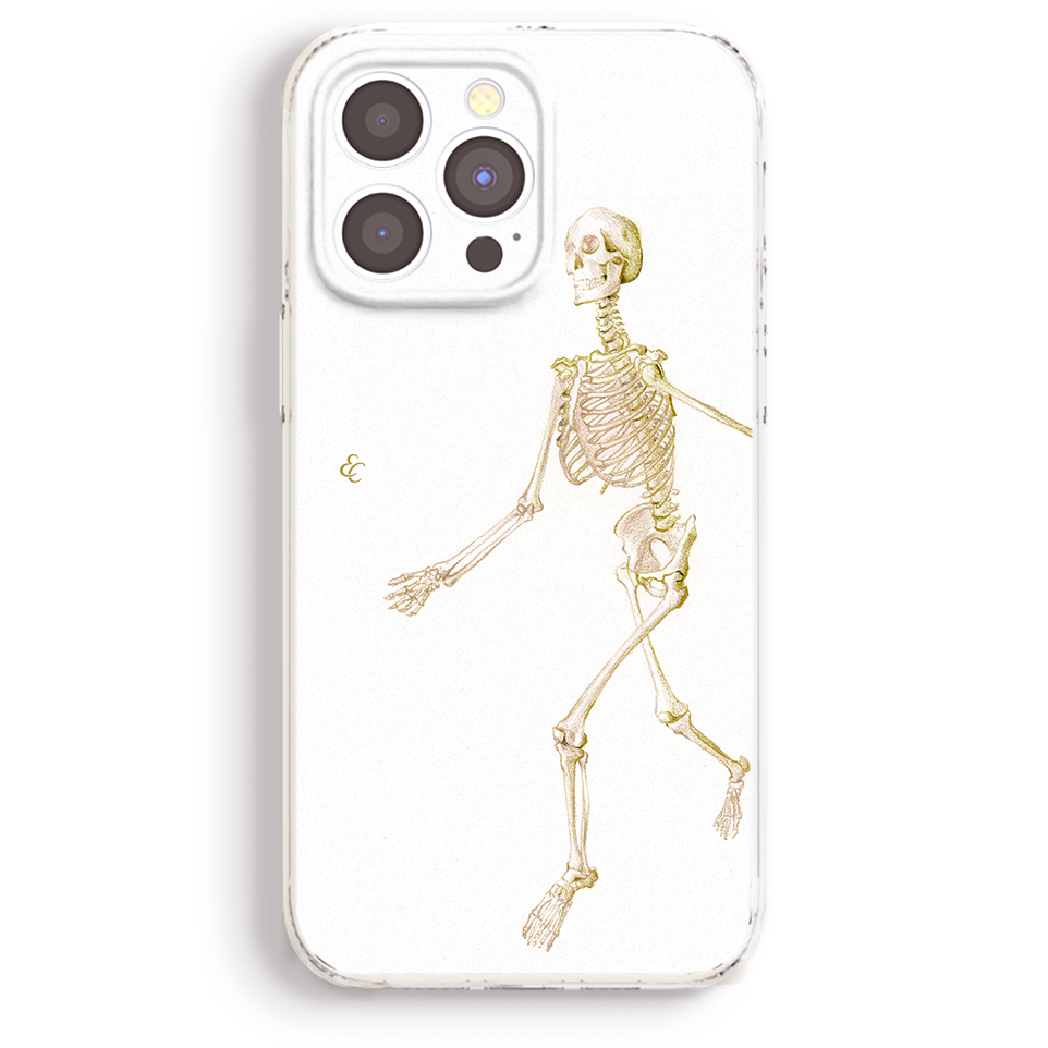 Walking Skeleton Phone Case