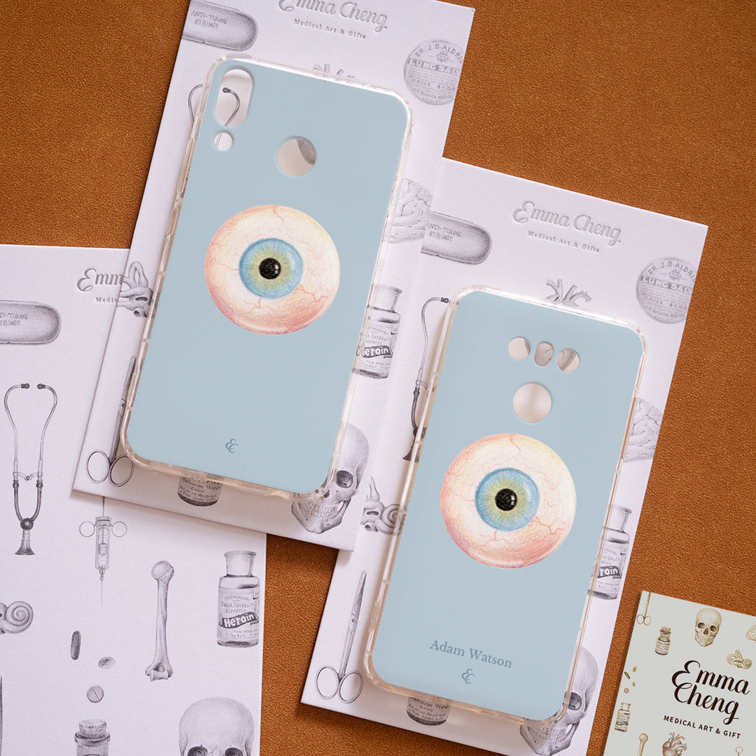 eyeball phone case, gift for doctor – EMMACHENG eyeball phone case, gift for doctor – EMMACHENG