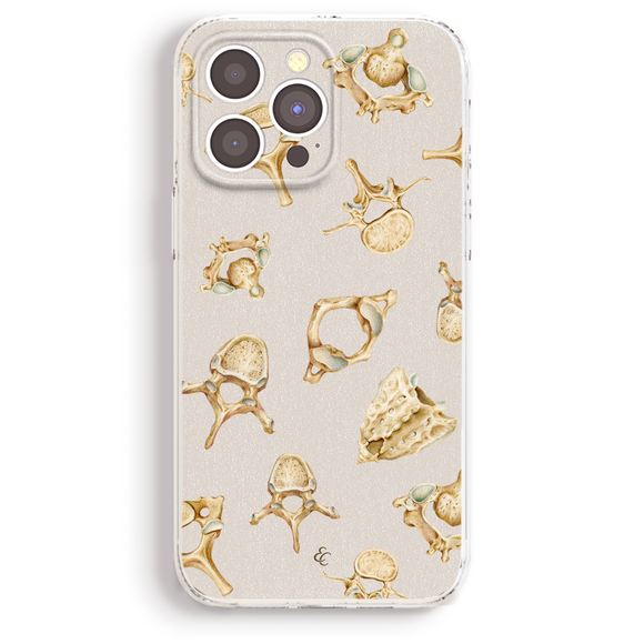 a phone case with a pattern of animals on it