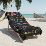 Beach Towel- Bacteria