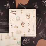 Ear Anatomy Ceramic Coaster