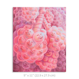 Premium Vertical Art Print- Happy Alveoli