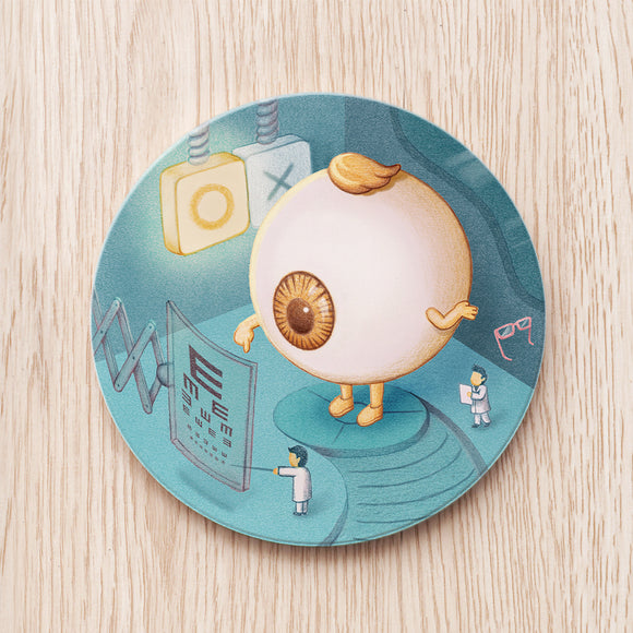 Eye Lab-1 Ceramic Coaster