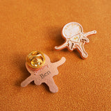 Enamel Pin- Vertebra