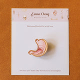 Enamel Pin- Stomach