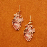 Anatomical Heart Earrings