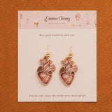 Anatomical Heart Earrings