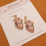 Anatomical Heart Earrings