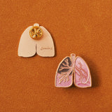 Enamel Pin- Lung