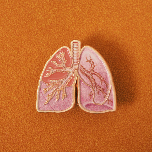 Enamel Pin- Lung