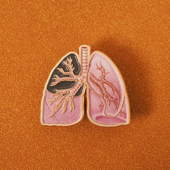 Enamel Pin- Lung