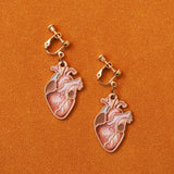 Anatomical Heart Earrings