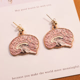Anatomical Brain Earrings