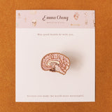 Enamel Pin- Brain