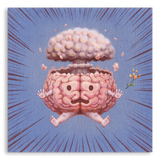 Art Print- Surprised Brain