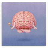 Art Print- Floating Brain