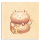 Art Print- Lucky Cat for Health
