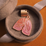 Lung anatomy stethoscope charm in a warm gray velvet gift box