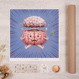 Art Print- Surprised Brain