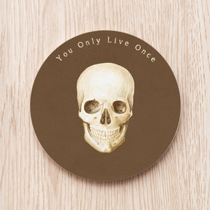 Skull Ceramic Coaster