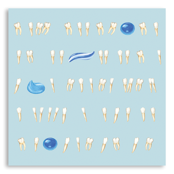 Art Print-Teeth Dance