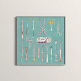 Art Print- Surgical Instruments