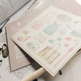 Summer Day Sticker and Card