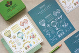 Hot Air Balloon Sticker and Card