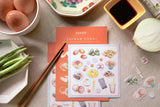Taiwan Food Sticker and Card