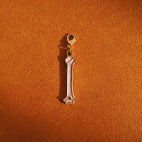 Stethoscope Charm- heart, brain, bone