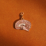 Stethoscope Charm- heart, brain, bone