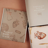 High-Capacity Medical Art Velvet Tote Bag