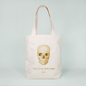 Multi Pockets Canvas Bag - Skull