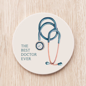 Stethoscope Best Doctor Coaster
