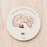Brain Power Coaster