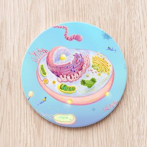 Cell's Journey Ceramic Coaster