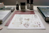 Medical Art Sticker and Card