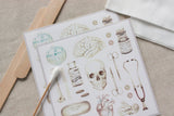 Medical Art Sticker and Card