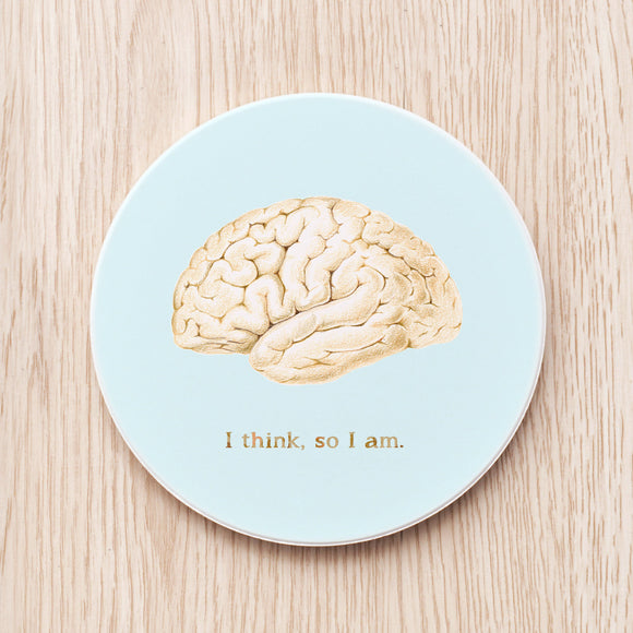 Brain Ceramic Coaster