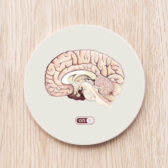 Brain Power Coaster