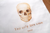 Multi Pockets Canvas Bag - Skull