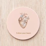 Heart Ceramic Coaster