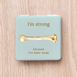 Bone Compact Mirror