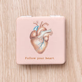 Heart Compact Mirror