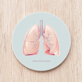 Lung Ceramic Coaster