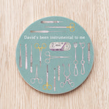 Surgical Instruments Ceramic Coaster