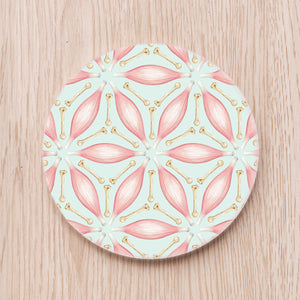 Muscle & Bone Flower coaster