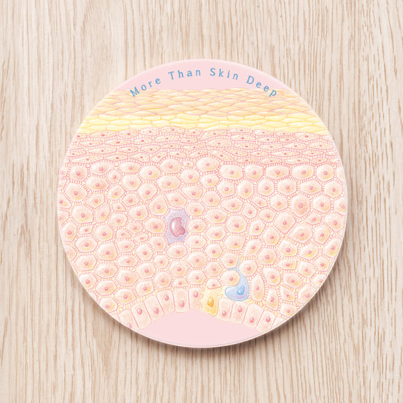 Skin Ceramic Coaster