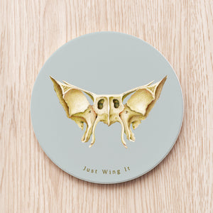 Sphenoid Bone Ceramic Coaster
