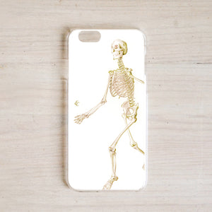 Walking Skeleton Phone Case
